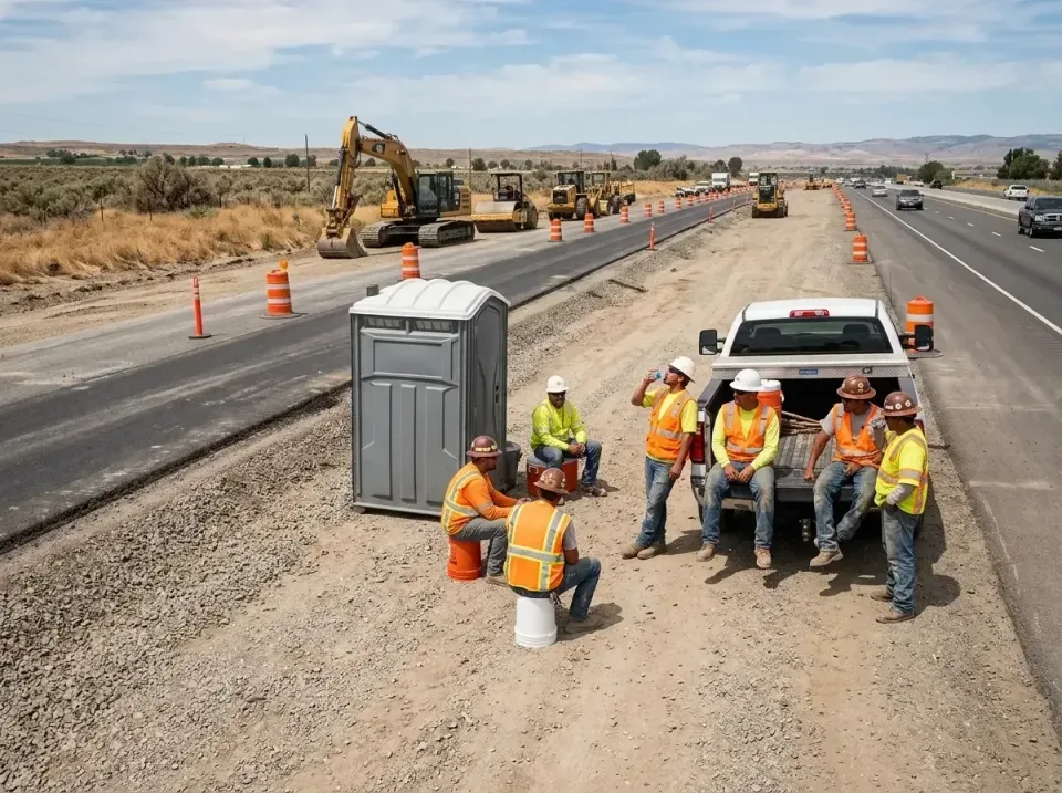 highway-road-construction-crew-007 — frequently asked questions, Porta Potty and Restroom Rentals in Montclair, CA